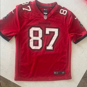 NFL Red On-Field Jersey - Gronkowski/ Buccaneers